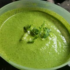 A picture of Peanut coriander dip.