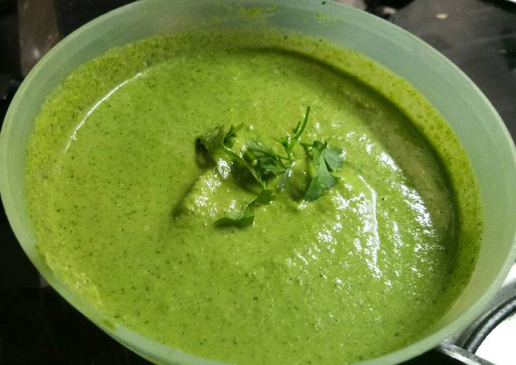 Recipe of Speedy Peanut coriander dip