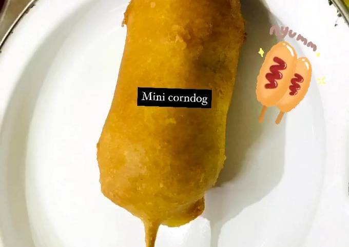 Mini corn dog