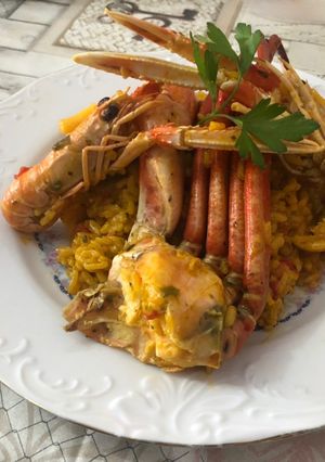 Una foto de Arroz con cigalas y cuerpos otro arroz para la colección