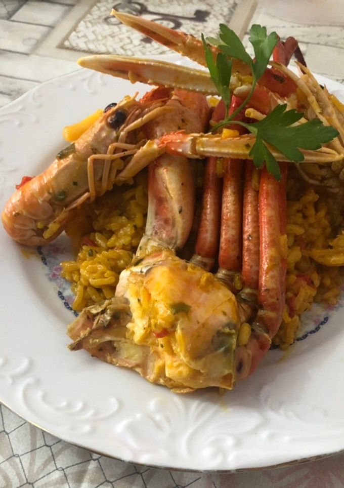 Una foto de Arroz con cigalas y cuerpos otro arroz para la colección