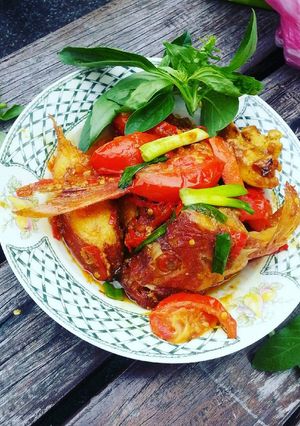 Foto resep Kakap merah asam pedas