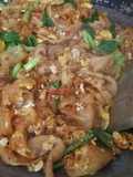 Vegetarian Pad See Ew with Wide Rice Noodles