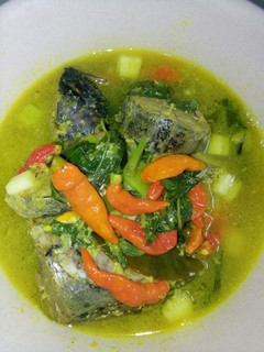 Foto resep Ikan cakalang kuah kuning