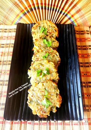A picture of Crunchy Mini Potato Pancake.