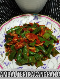 Foto resep Sambal Teri Kacang Panjang