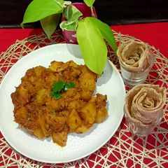 Kaddu ki Sabji Without onion garlic A picture of Kaddu ki Sabji Without onion garlic.