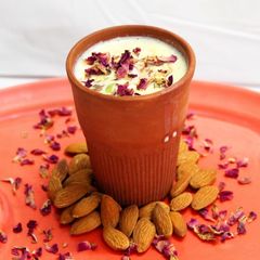 A picture of Badam milk (sugar Free).