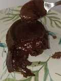 Coulant de chocolate sin gluten