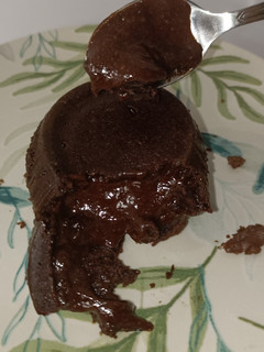 Una foto de Coulant de chocolate sin gluten