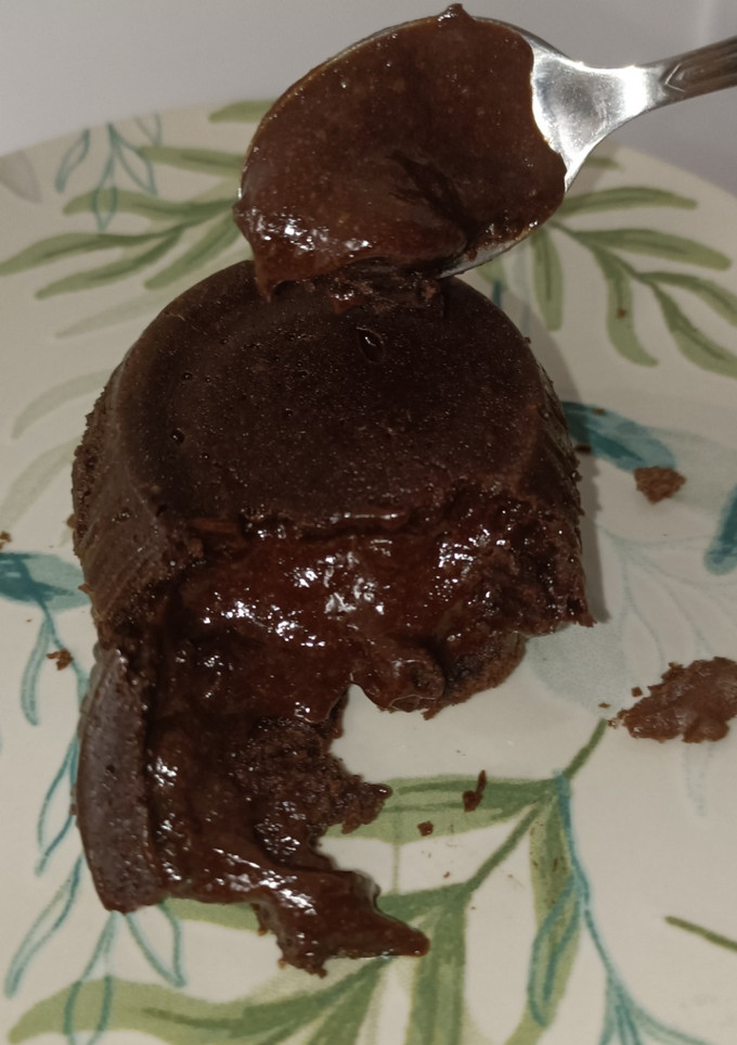 Una foto de Coulant de chocolate sin gluten