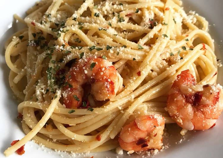 Langkah Mudah untuk Menyiapkan Shrimp Aglio Olio, Bikin Ngiler