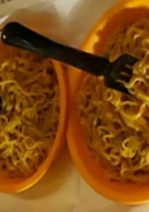 A picture of Masala maggi.