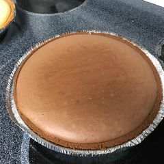 A picture of Mocha cheesecake.