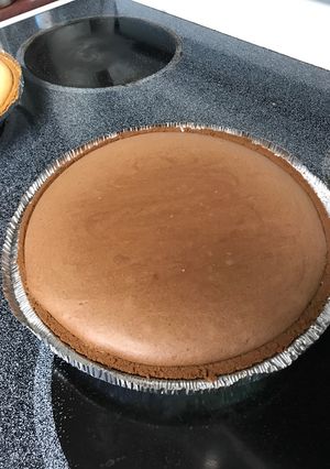 A picture of Mocha cheesecake.