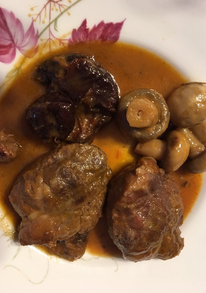 Una foto de Carrilleras de cerdo al Pedro Ximenez