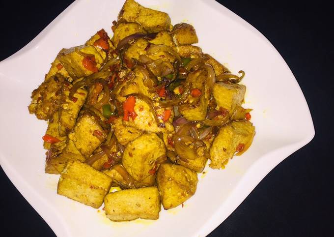 Spicy tofu (awara)