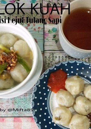 Foto resep Cilok kuah,goreng spesial isi keju dan tulang sapi
