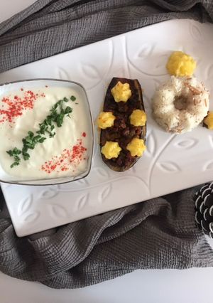 عکسی از دستور قارنی یاریخ(بادمجون شکم پر)