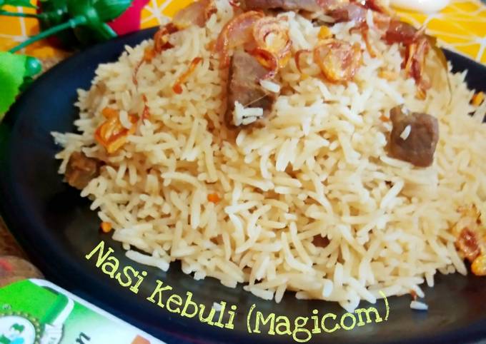 Cara Memasak Nasi Kebuli (Magicom) Kekinian