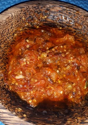 Foto resep Sambel tomat ala pecel lele