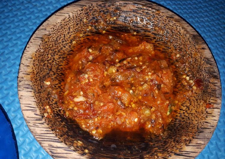 Resep Sambel tomat ala pecel lele, Menggugah Selera