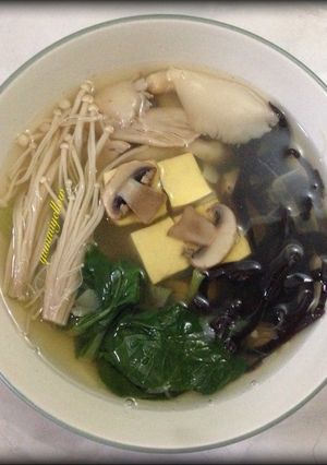 Foto resep Sup jamur