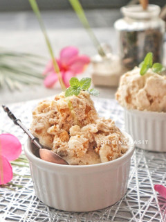 Foto resep Es Cream Teh Tarik dg Biscuit Crumbs