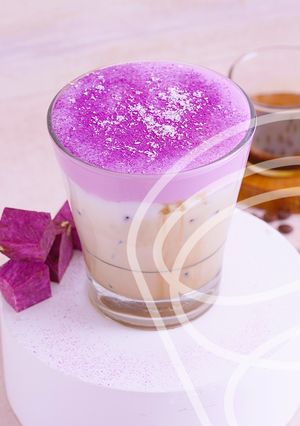 Foto resep Ube Coffee Latte