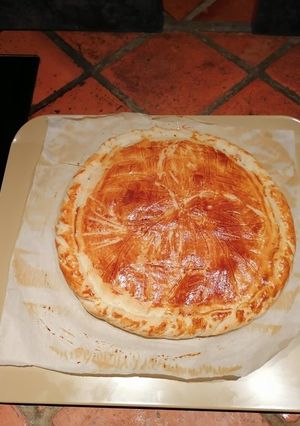 Une photo de Galette des rois à la frangipane