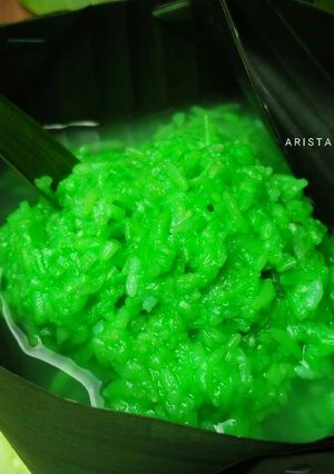 Foto resep Tape Ketan Hijau Manis