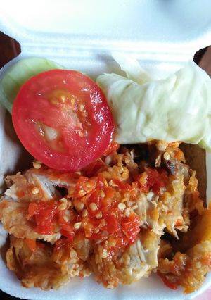 Foto resep Ayam geprek endul 👌