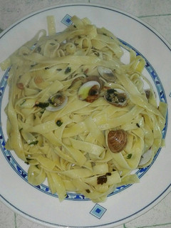 Una foto de Pasta con almejas rápido