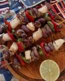 Brochetas de corazoncito 🍢