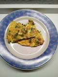 Frittata di brocoletti e pancetta
