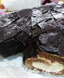 Bánh khúc cây Giáng Sinh (bánh cuộn socola)