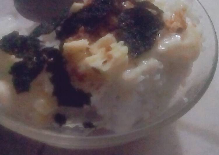 Nasi mentai abon