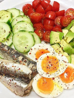 A picture of Sardine salad.