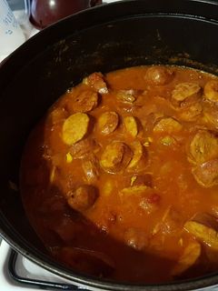 Une photo de Rougail saucisses