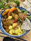 Vietnamese Quảng Noodle w/ Shrimp & Pork| Mì Quảng Tôm Thịt