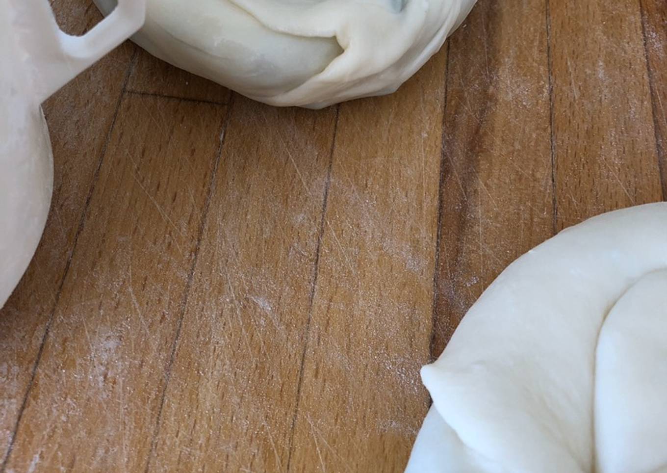 Fried, pancakes; Pork, bacon, boiled