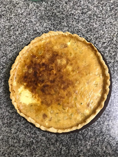 Una foto de Tarta de puerro