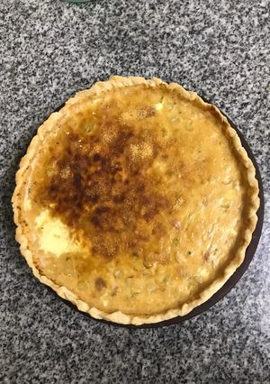 Una foto de Tarta de puerro