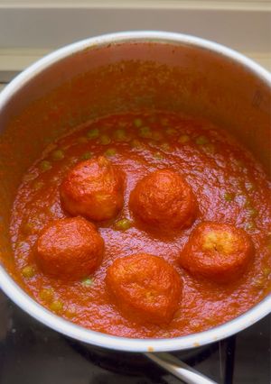 Una foto de Albondigas en tomate