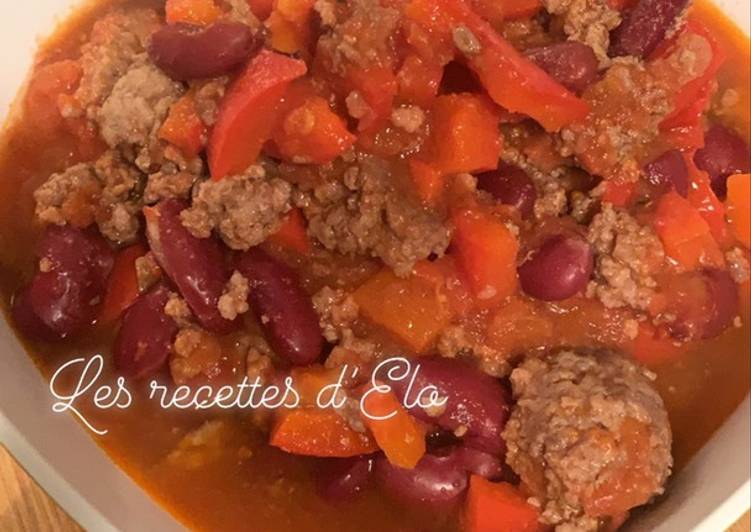 La Délicieuse Recette du Haricot rouge au bœuf haché au Cookeo