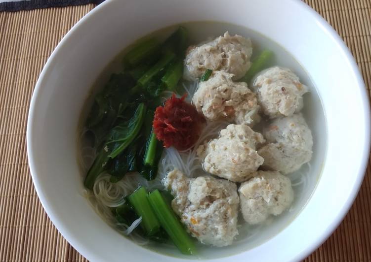 Homemade Bihun Bakso Wortel Keju