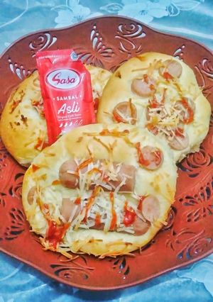 Foto resep Roti Sosis (tanpa telur)