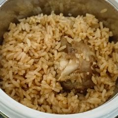 A picture of Mutton biryani.