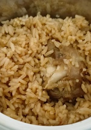 A picture of Mutton biryani.