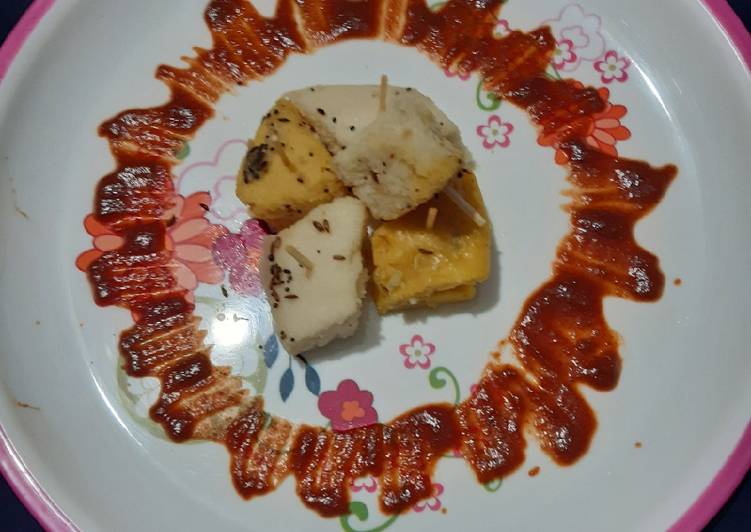 Easiest Way to Make Quick Dhokla,masala dhokla,double layer dhokla